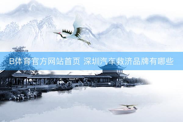 B体育官方网站首页 深圳汽车救济品牌有哪些